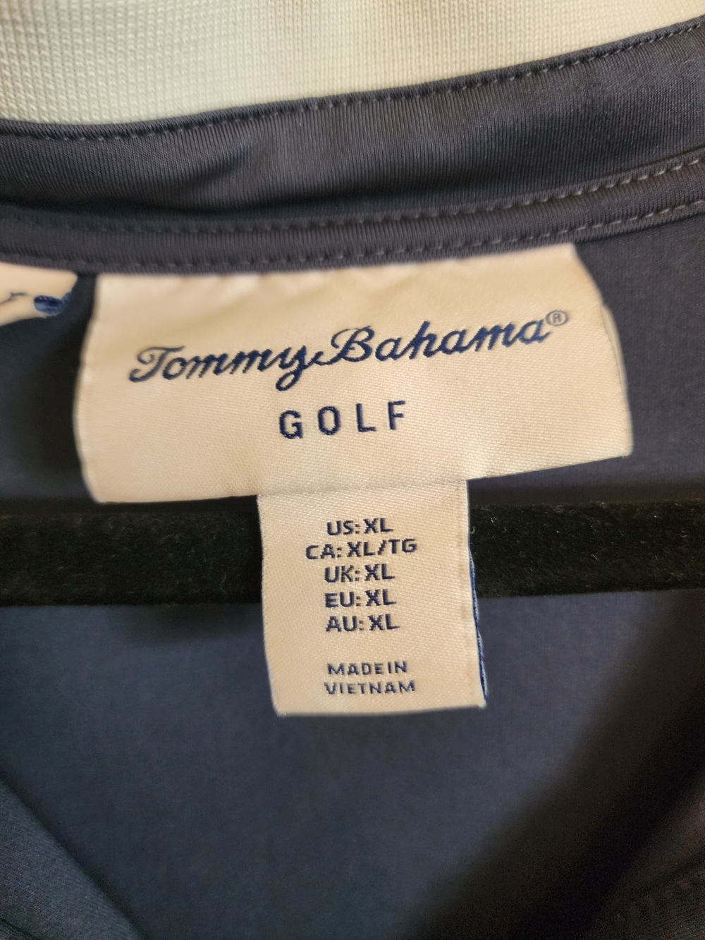 Tommy Bahama Navy Golf Polo Shirt Dress - Picture 5 of 5